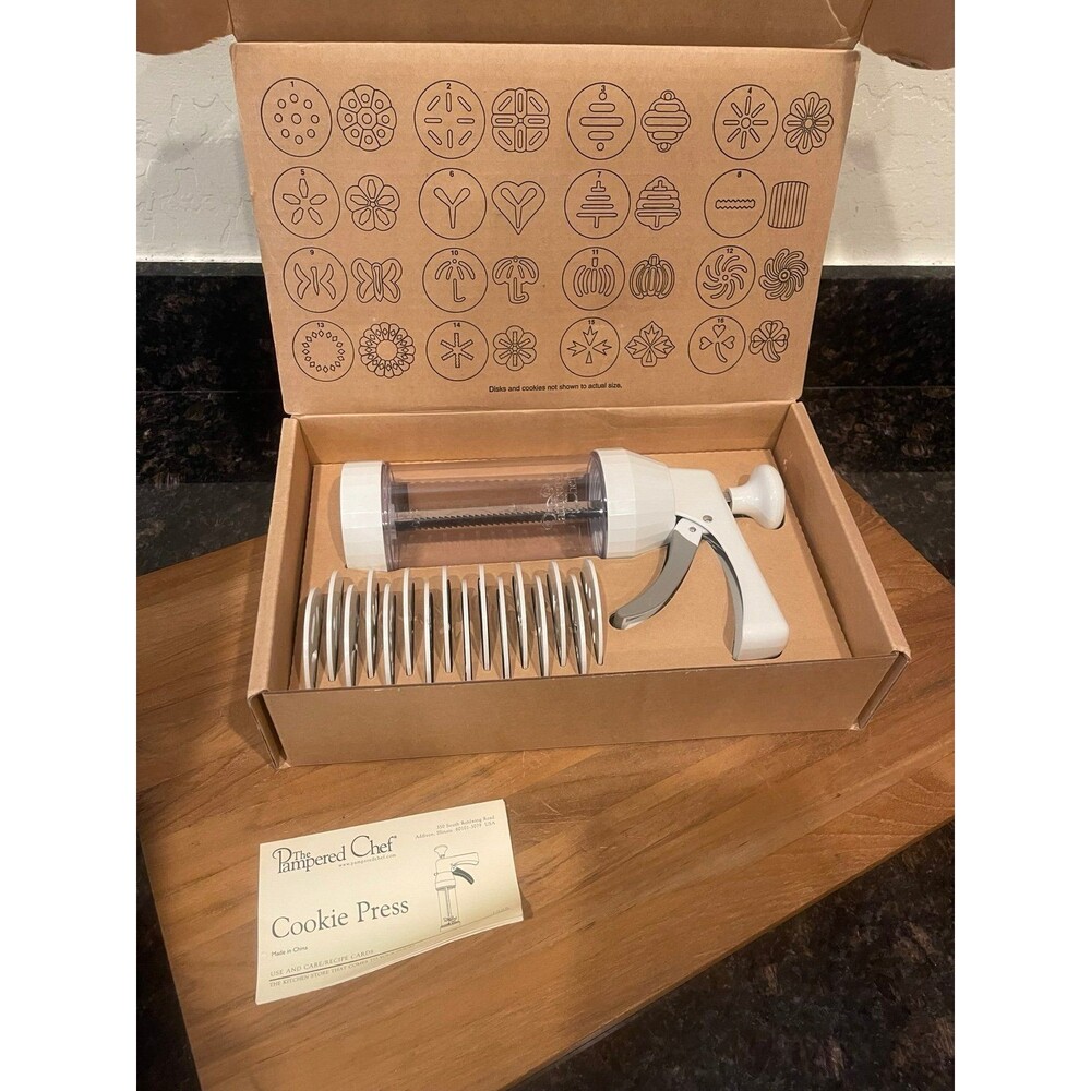 Pampered chef 1525 cookie press